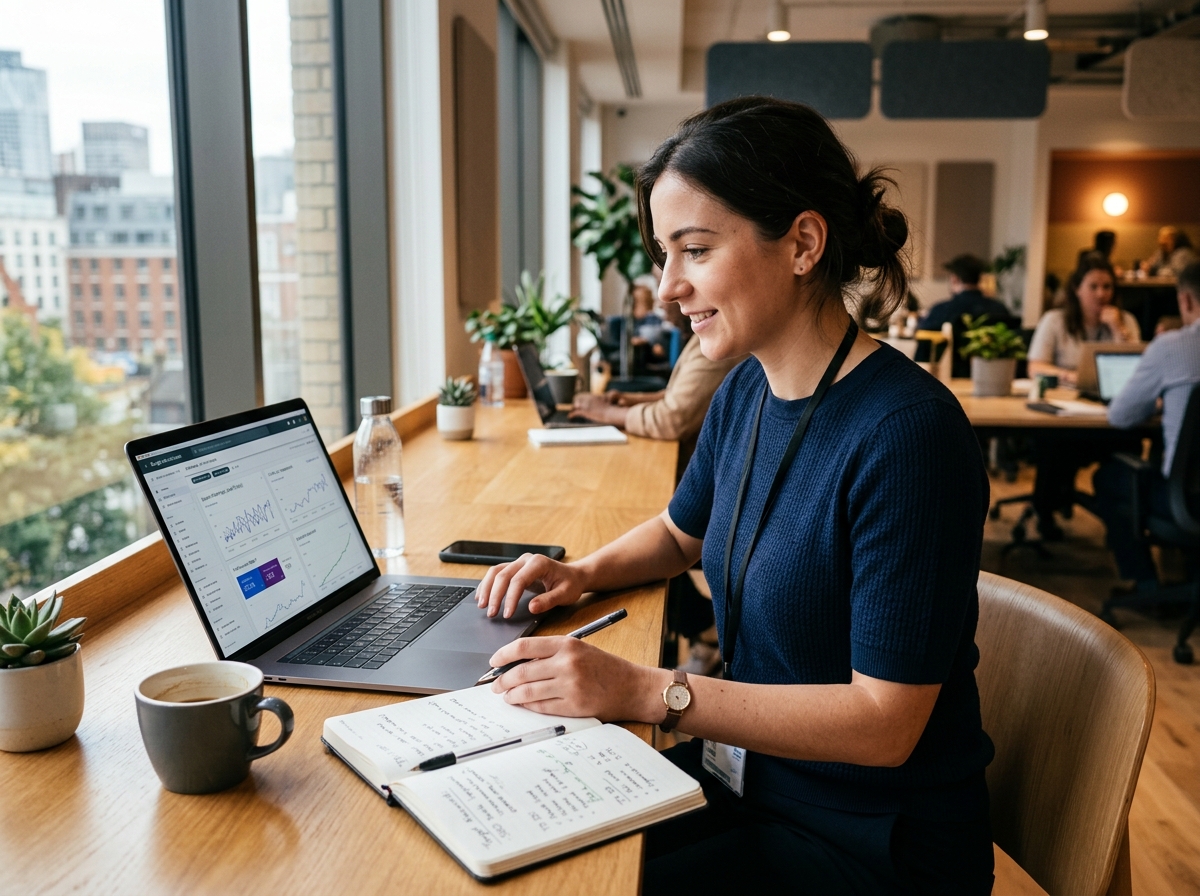 Intechno SEO Analyst Monitoring Live Google Search Rankings